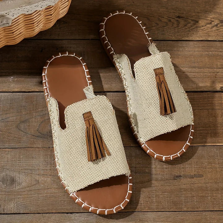 Leena™ | Sandalias Ortopédicas Planas Confortables