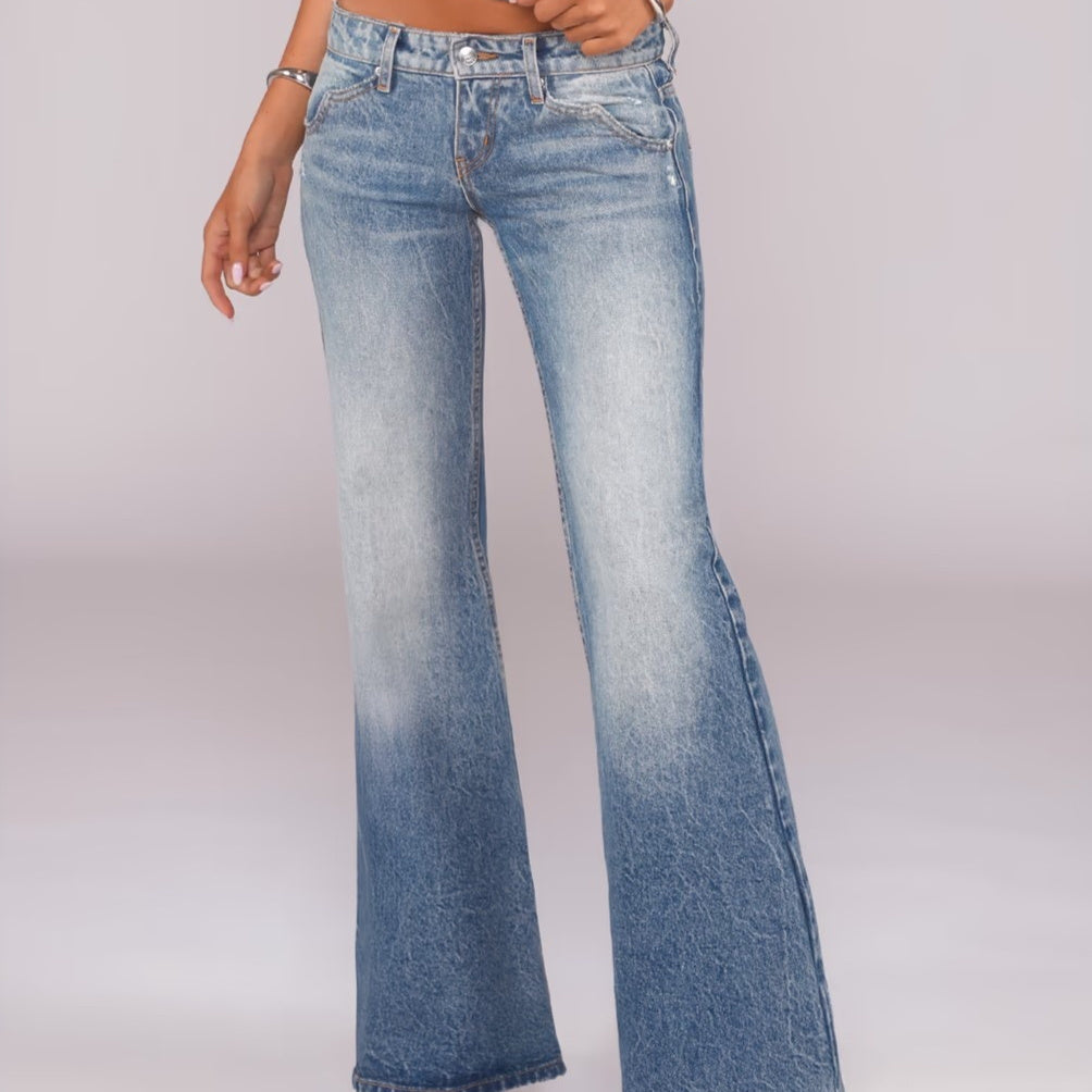 Fábia™ | Jeans Boca de Sino