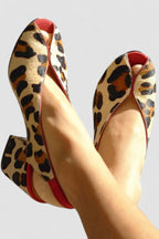 Louison™ | Sandalias con patrón de leopardo
