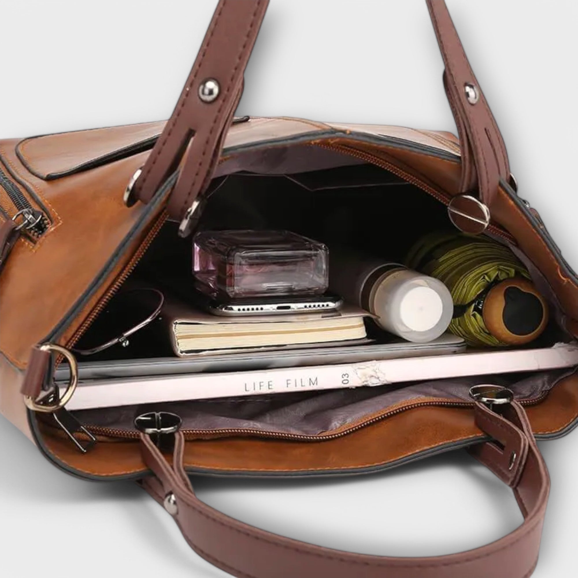 Maria™ | Bolsa de cuero elegante