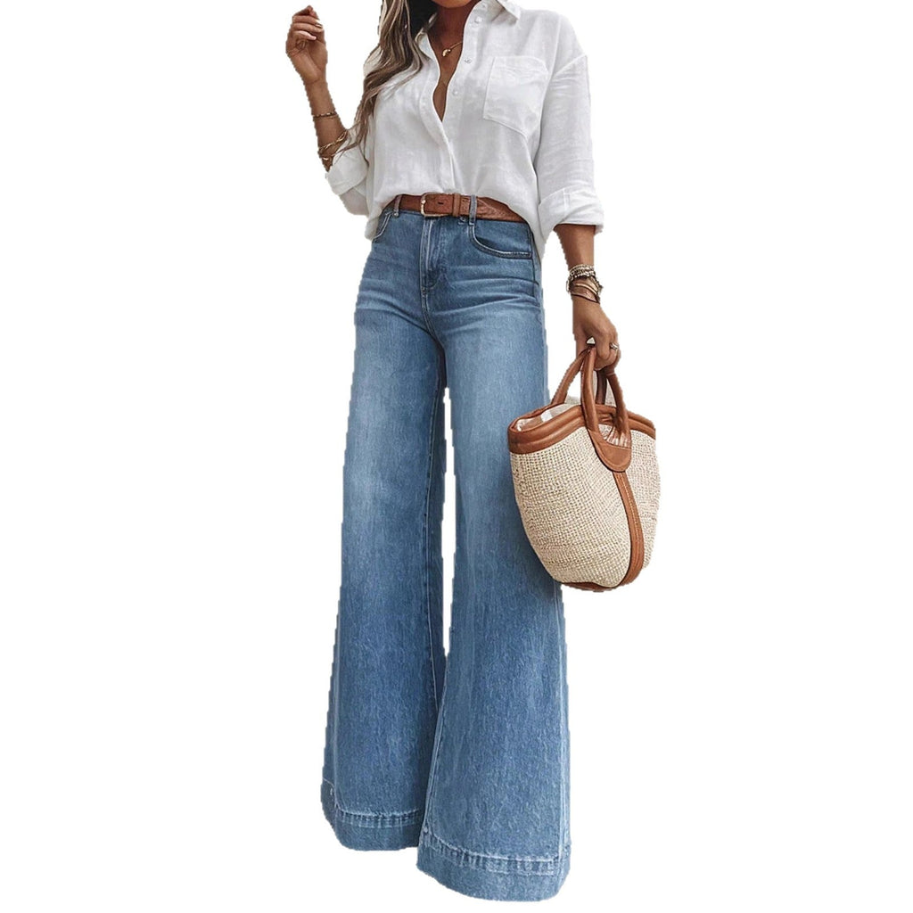 Carla™ | Jeans Slim Vintage Lavados