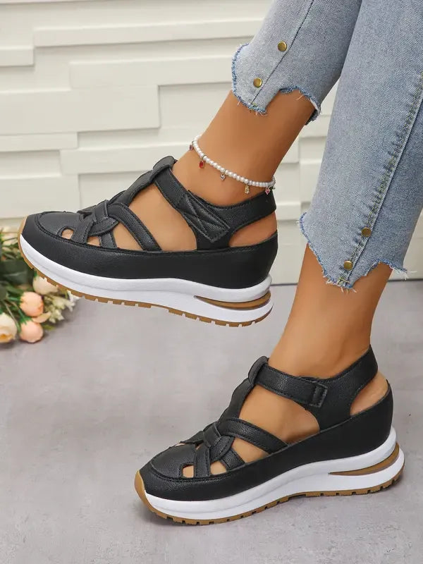Lídia™ | Sandalias Super Cómodas con Cierre de Velcro