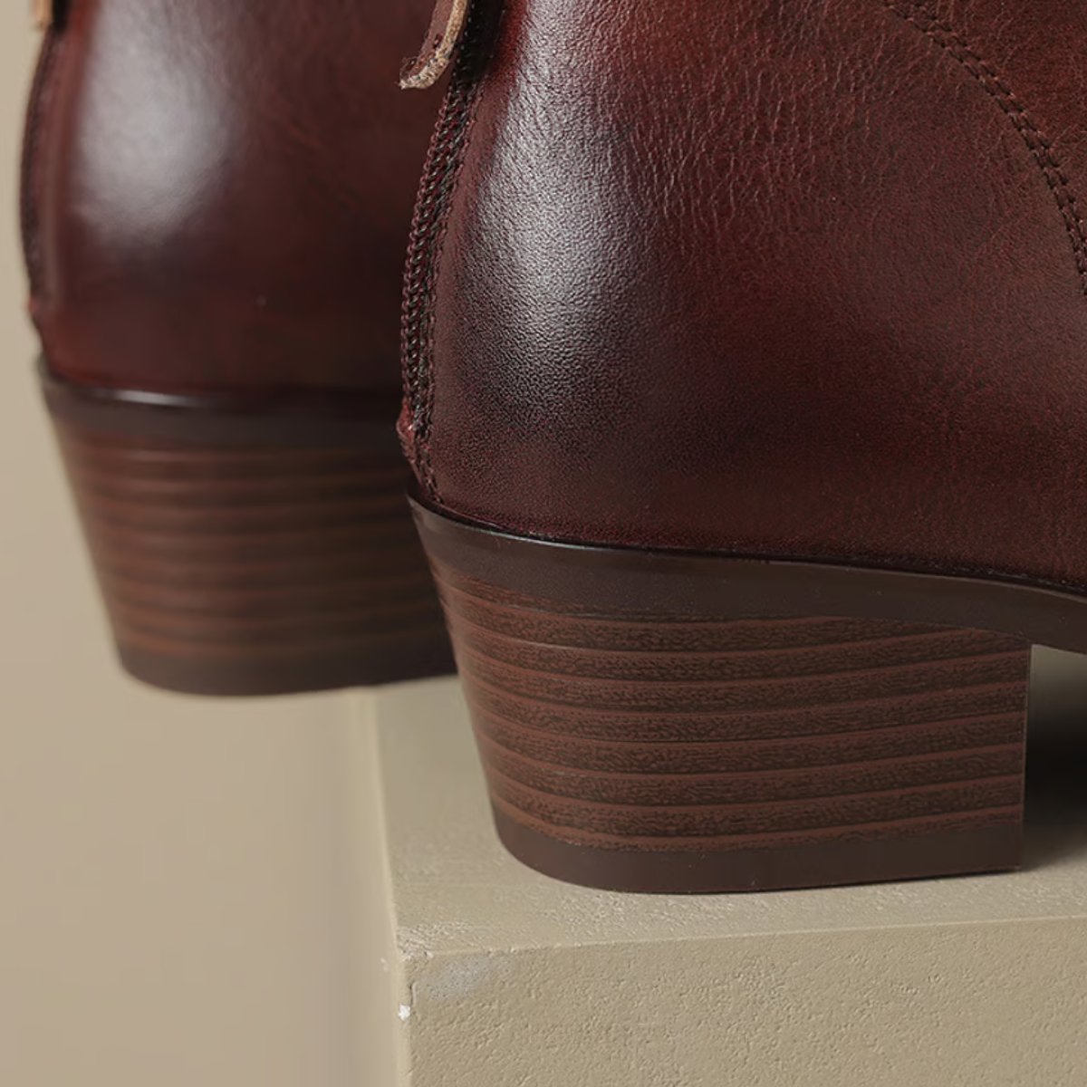 Camille™ | Botines de Lujo con Tacón Bajo