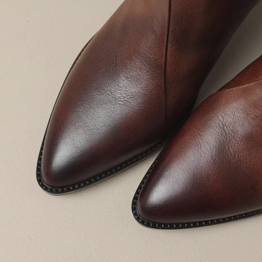 Camille™ | Botines de Lujo con Tacón Bajo