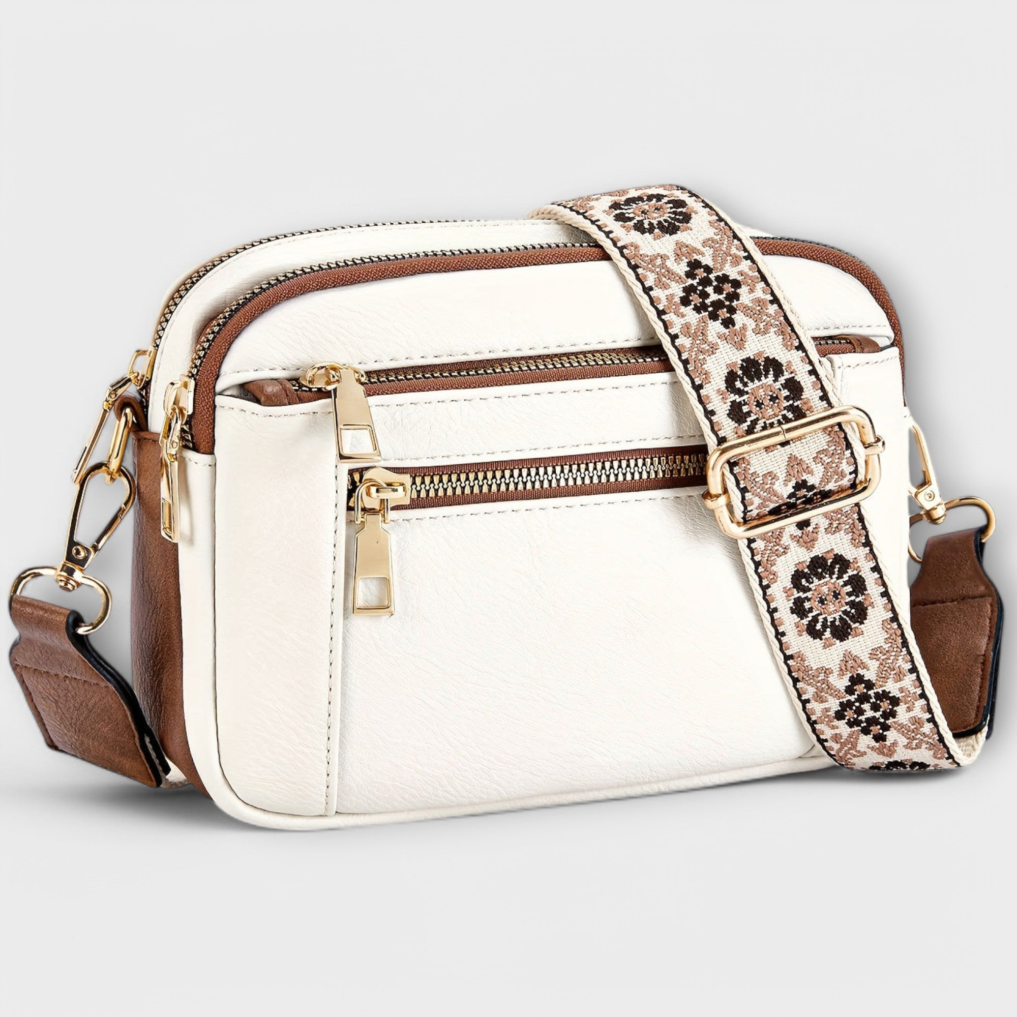 Maria™ | Bolso cruzado de piel vegana