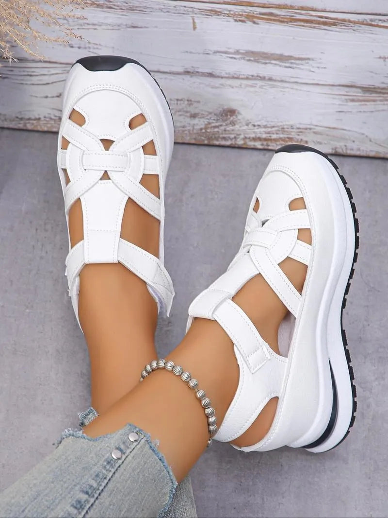 Lídia™ | Sandalias Super Cómodas con Cierre de Velcro