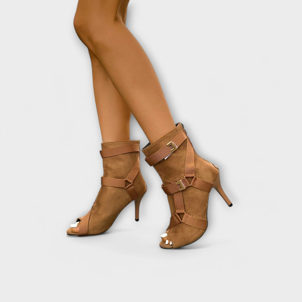 Luísa™ | Sandalias elegantes de punta abierta con tacón