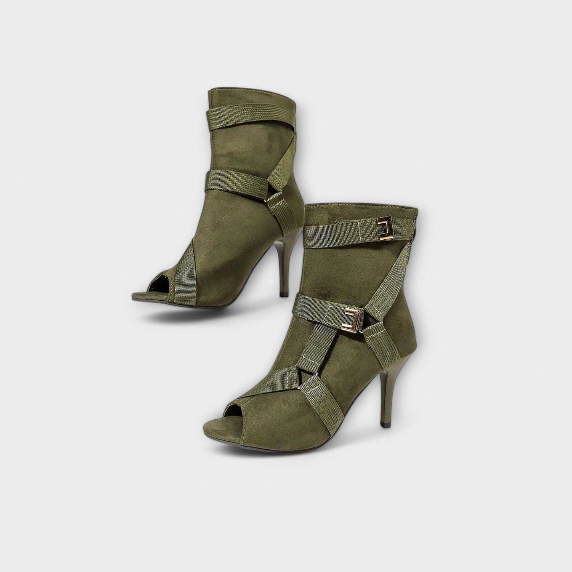 Luísa™ | Sandalias elegantes de punta abierta con tacón