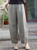 Raquel™ | Pantalones Sueltos de Algodón-Lino