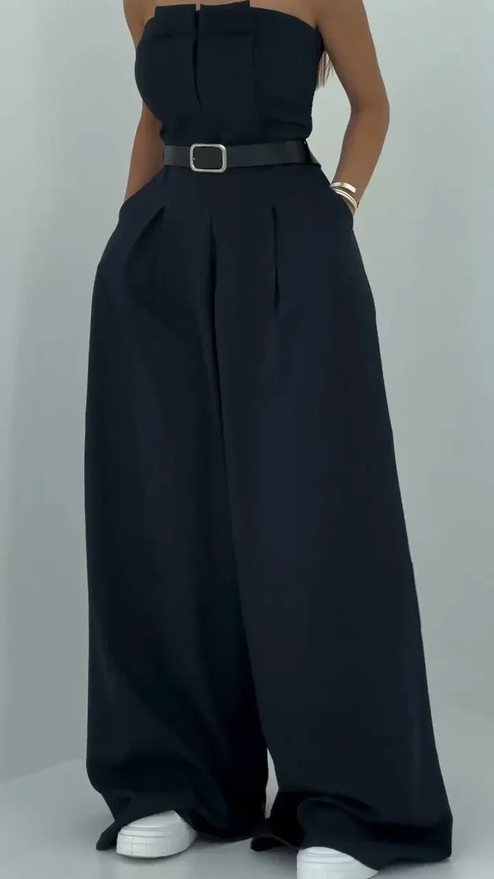 Maria™ | Conjunto Femenino con Bustier + Abrigo – Estilo elegante y moderno