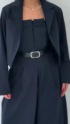 Maria™ | Conjunto Femenino con Bustier + Abrigo – Estilo elegante y moderno