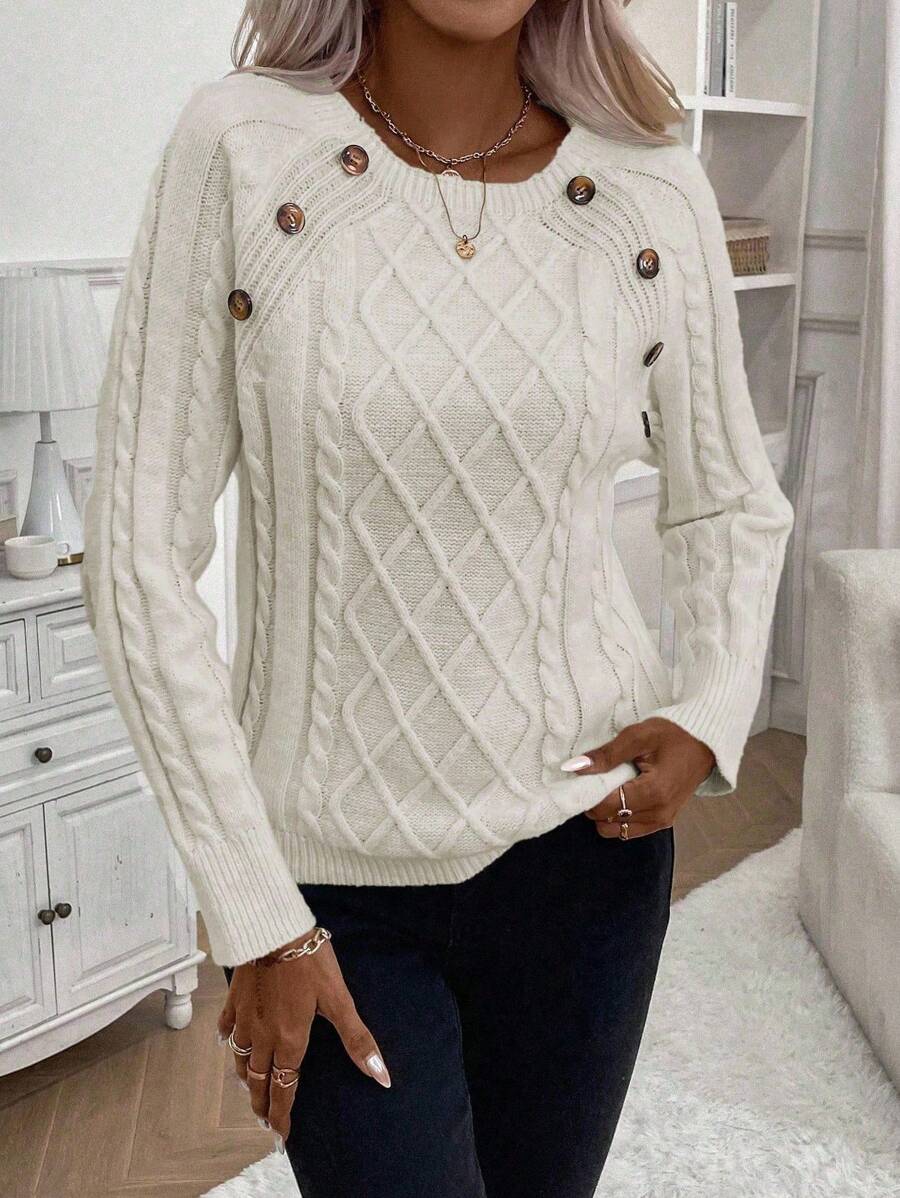 Francisca™ | Suéter de Punto con Botones