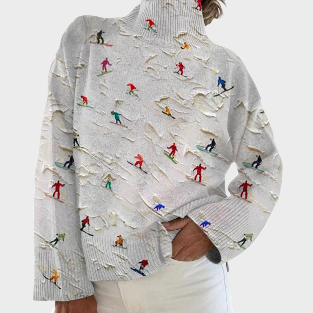 Camila™ | Jersey de Punto Artístico