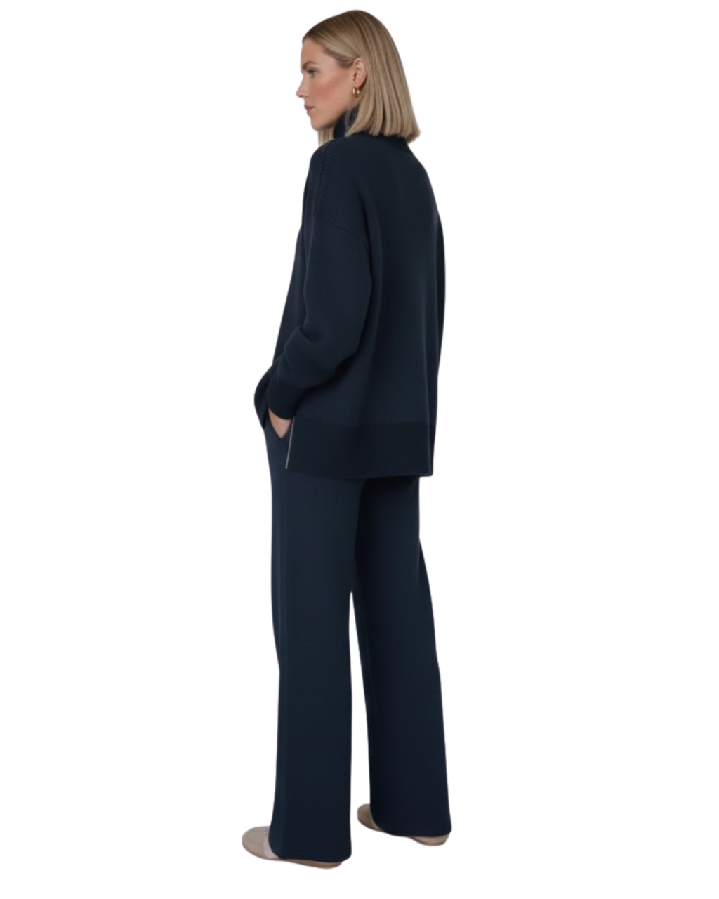 BEATRIZ™ | Conjunto de Punto Elegante Minimalista
