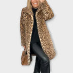 Jessica™ | Abrigo de Leopardo
