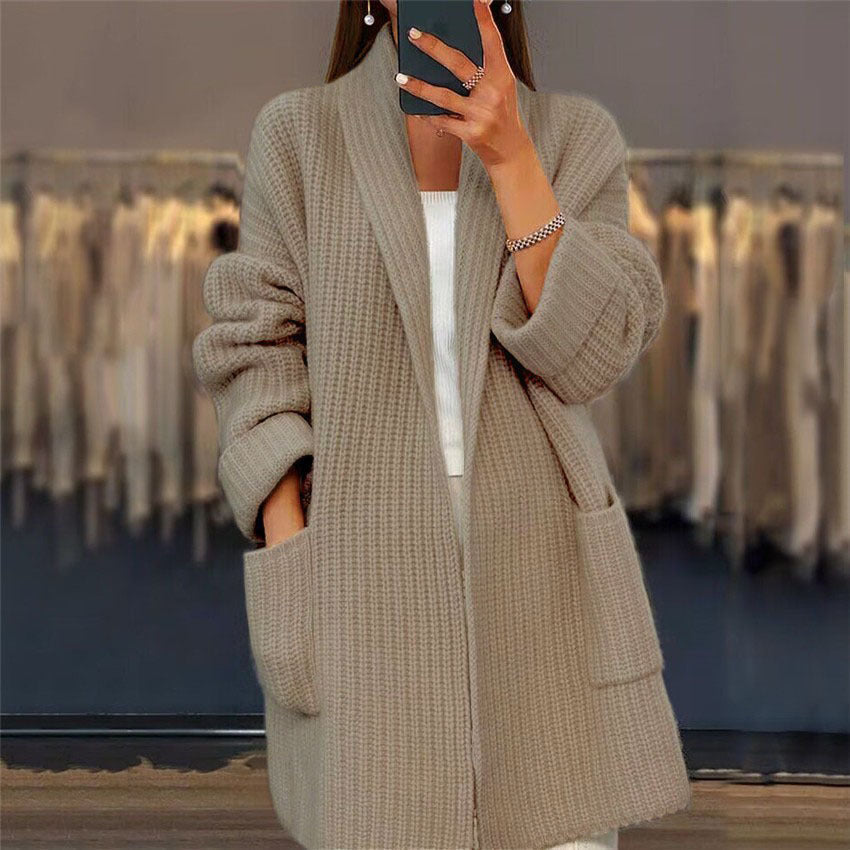 Teresa™ | Cárdigan de Punto con Bolsillos