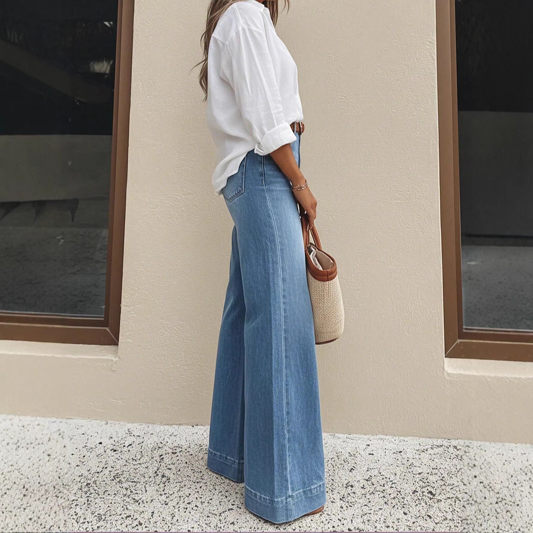Carla™ | Jeans Slim Vintage Lavados