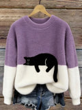 LUNA™ | Sudadera Femenina con Estampado de Gato