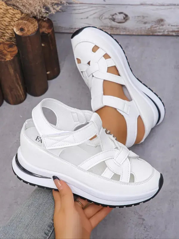 Lídia™ | Sandalias Super Cómodas con Cierre de Velcro