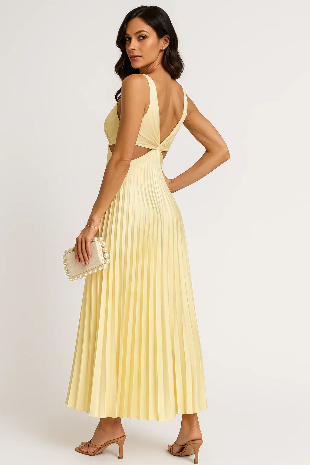 Camilla™ | Vestido Sin Mangas /Midi