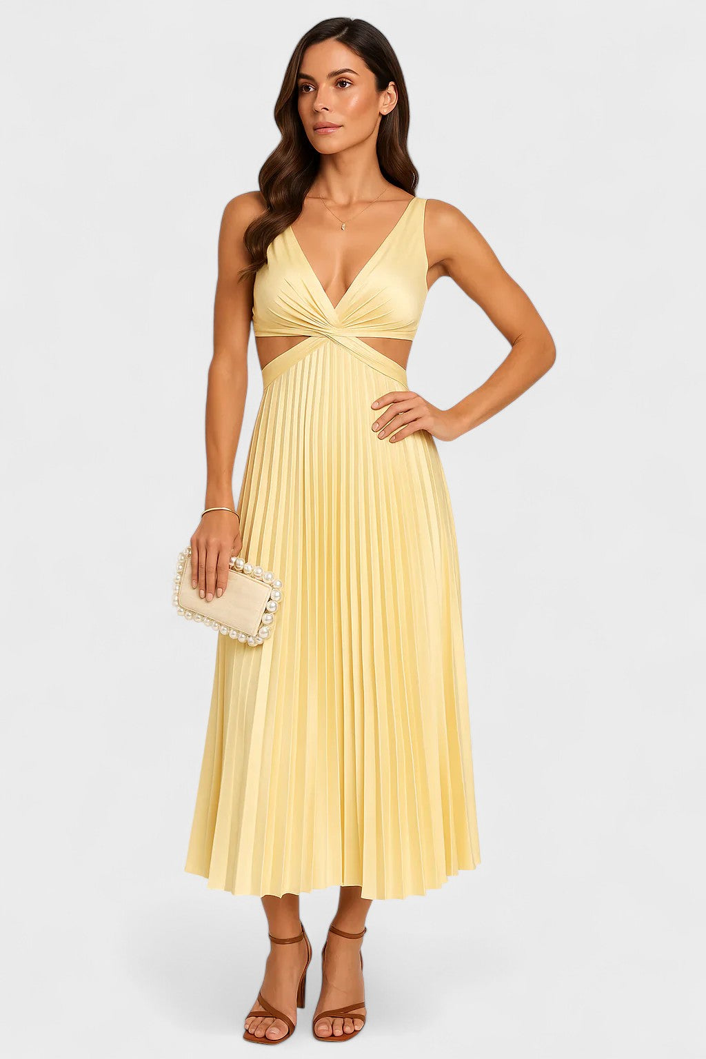 Camilla™ | Vestido Sin Mangas /Midi
