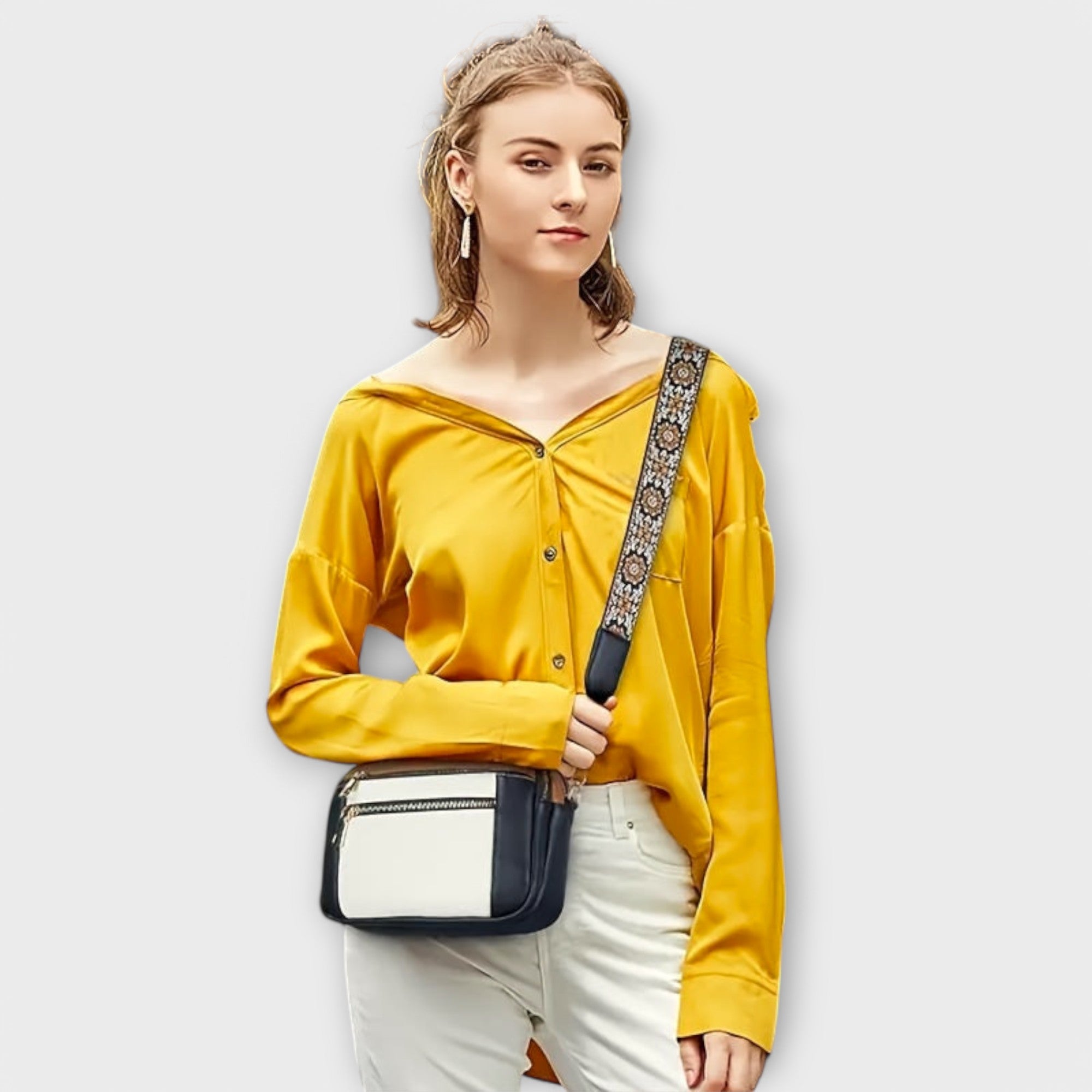 Maria™ | Bolso cruzado de piel vegana