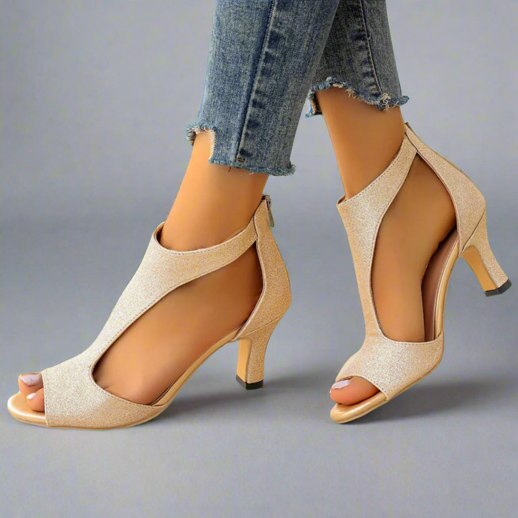Heidrun™ | Sandalias elegantes y cómodas con tacón