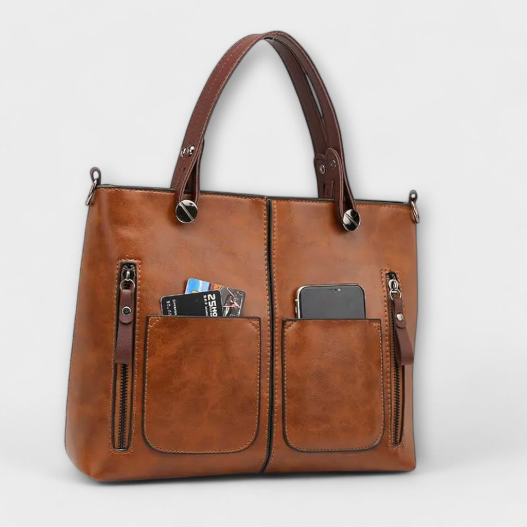 Maria™ | Bolsa de cuero elegante