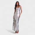 Vestido de gala Sparkle Silver™ | Edición de noche
