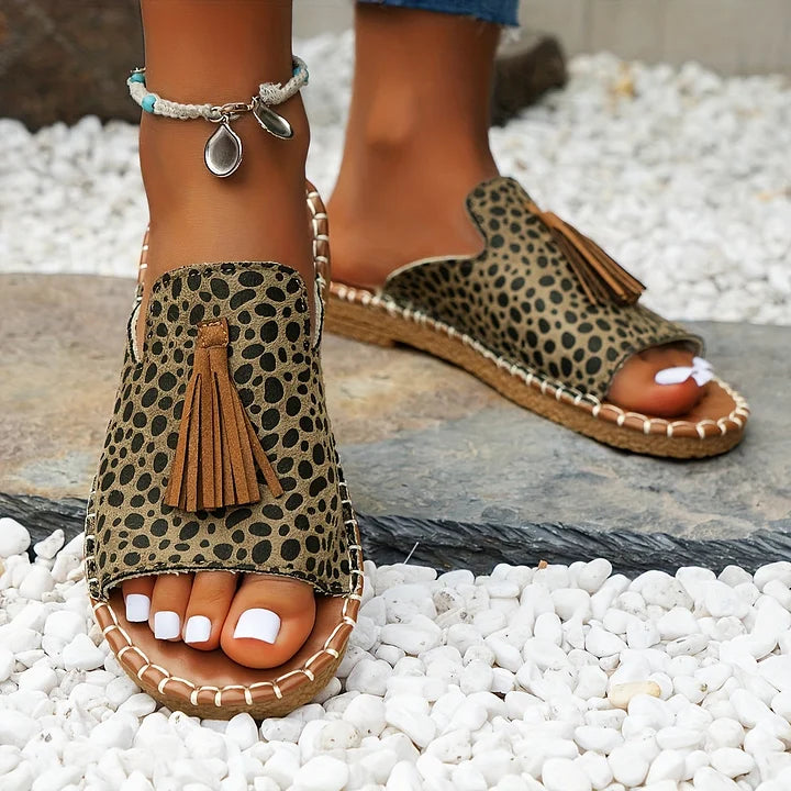 Leena™ | Sandalias Ortopédicas Planas Confortables