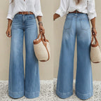 Carla™ | Jeans Slim Vintage Lavados