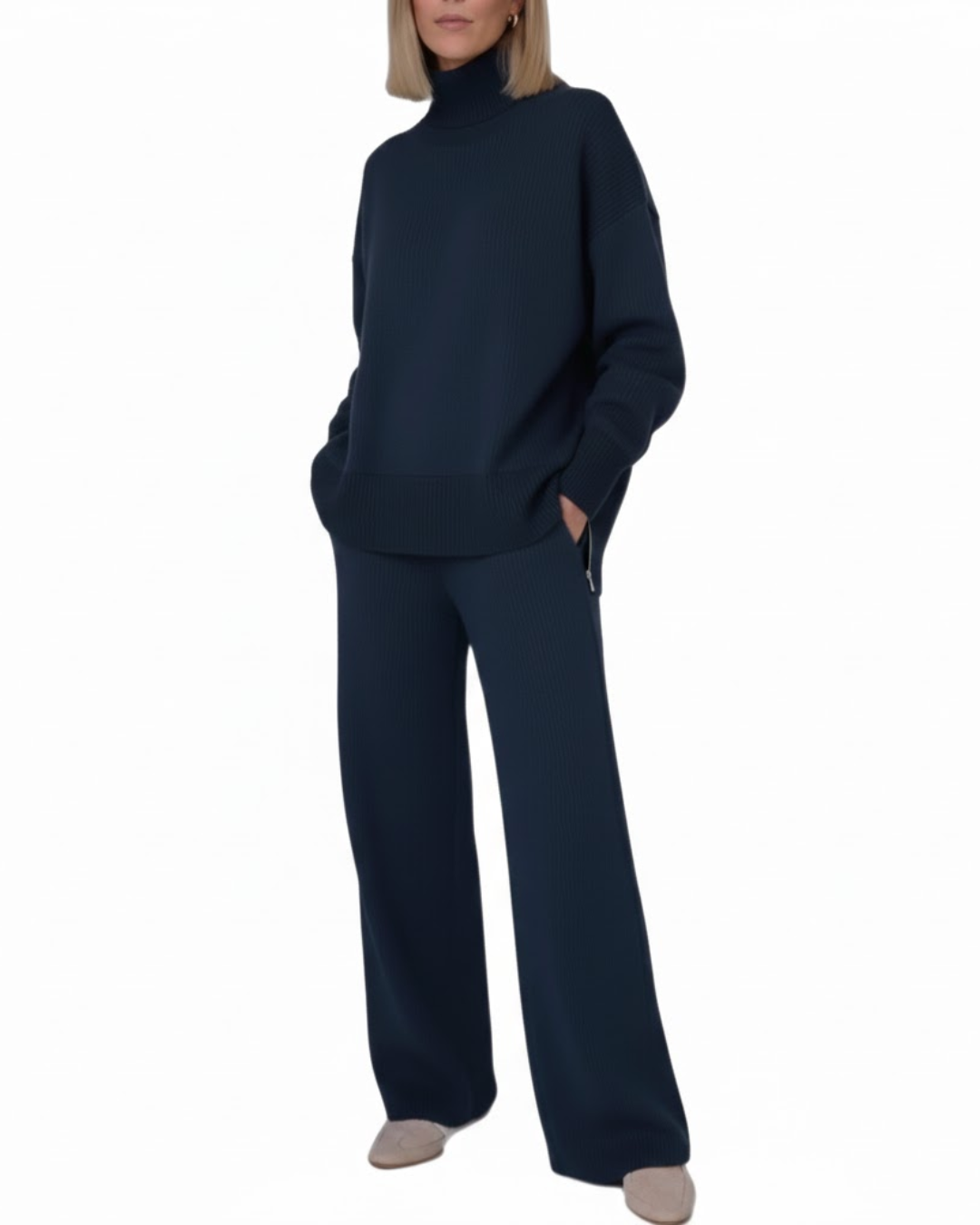 BEATRIZ™ | Conjunto de Punto Elegante Minimalista