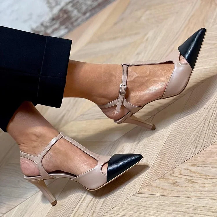 Evrardine™ | Zapatos bicolor