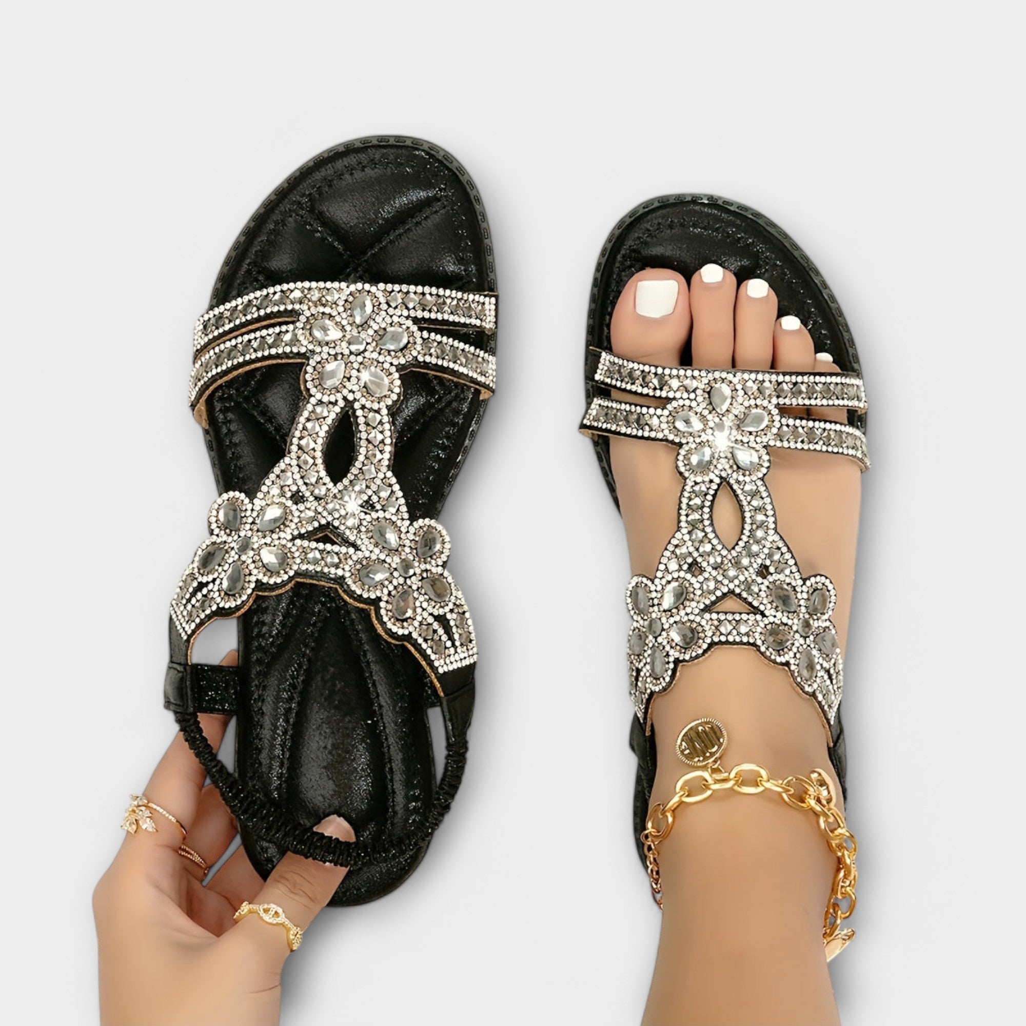 Rosalie™ | Sandalias ortopédicas con estilo boho