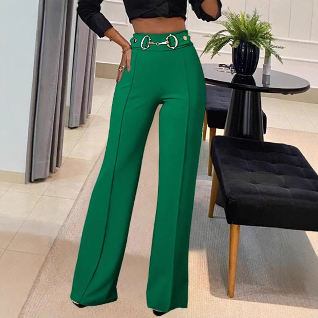 Stella™ | Pantalones Rectos Elegantes
