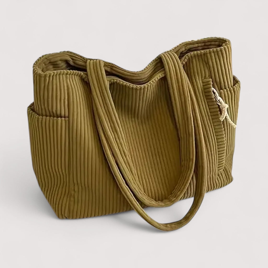 Olívia™ | Bolsa de Hombro de Terciopelo