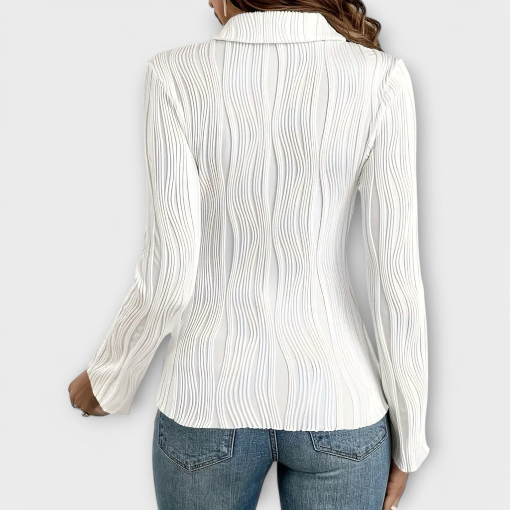 Natalie™ | Blusa de manga larga