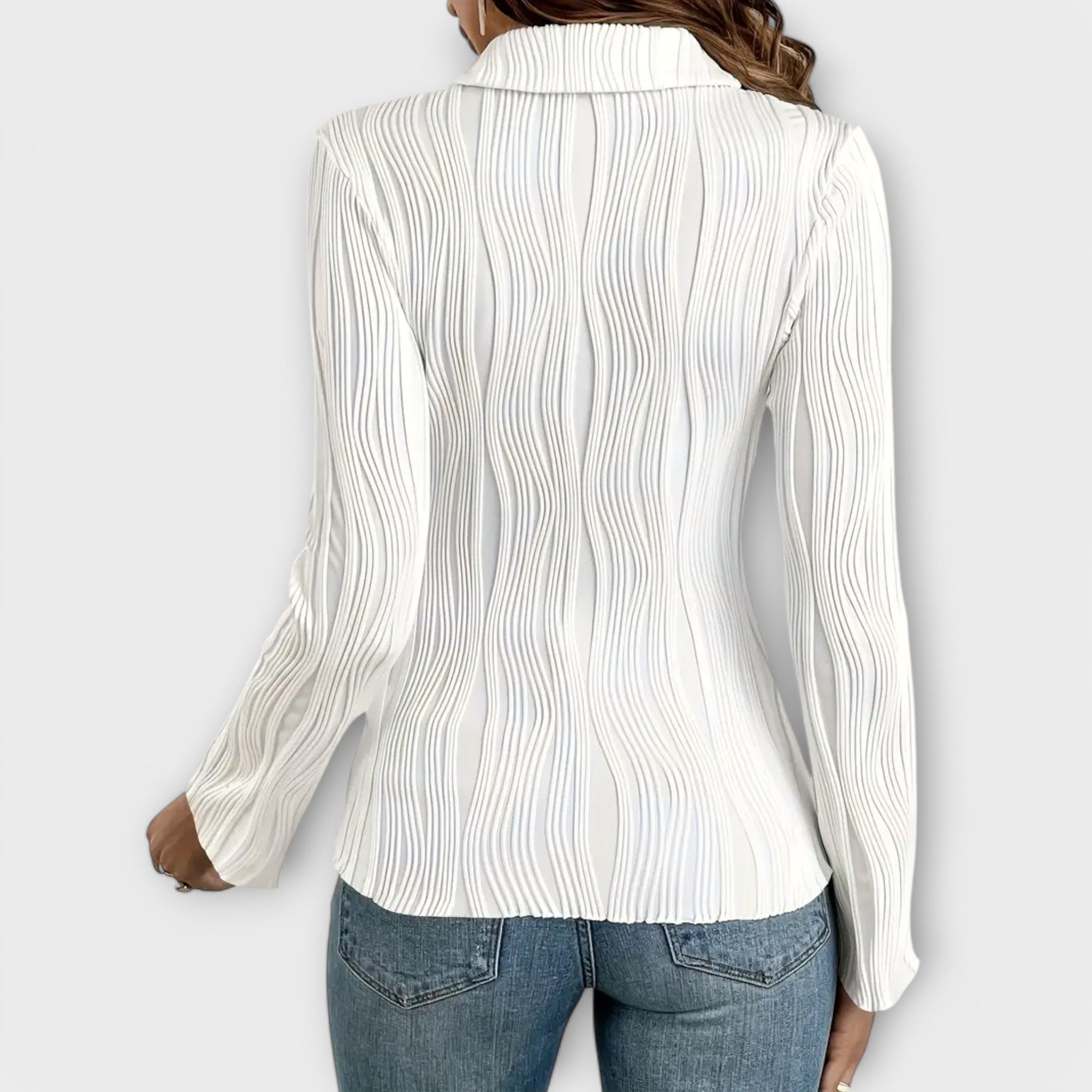 Natalie™ | Blusa de manga larga