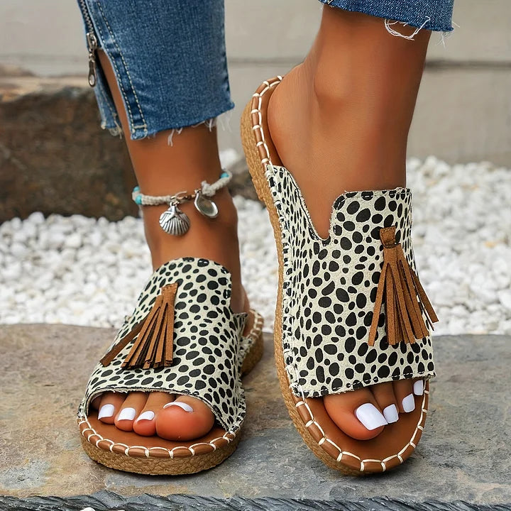 Leena™ | Sandalias Ortopédicas Planas Confortables