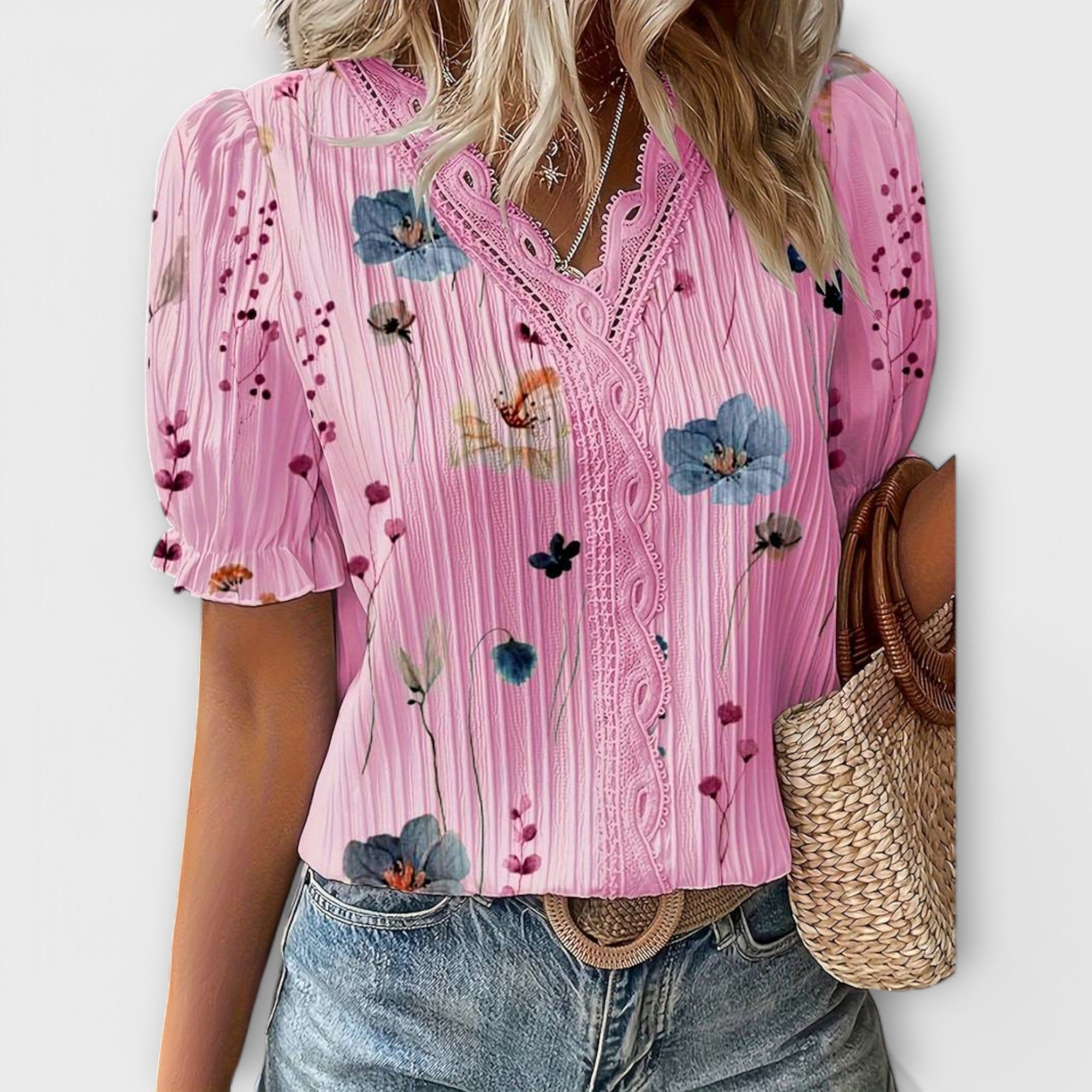 Emily™ | Blusa con escote en V