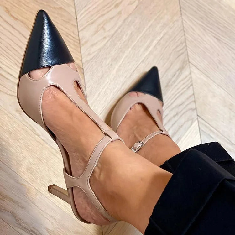 Evrardine™ | Zapatos bicolor
