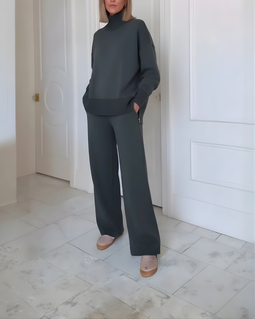 BEATRIZ™ | Conjunto de Punto Elegante Minimalista