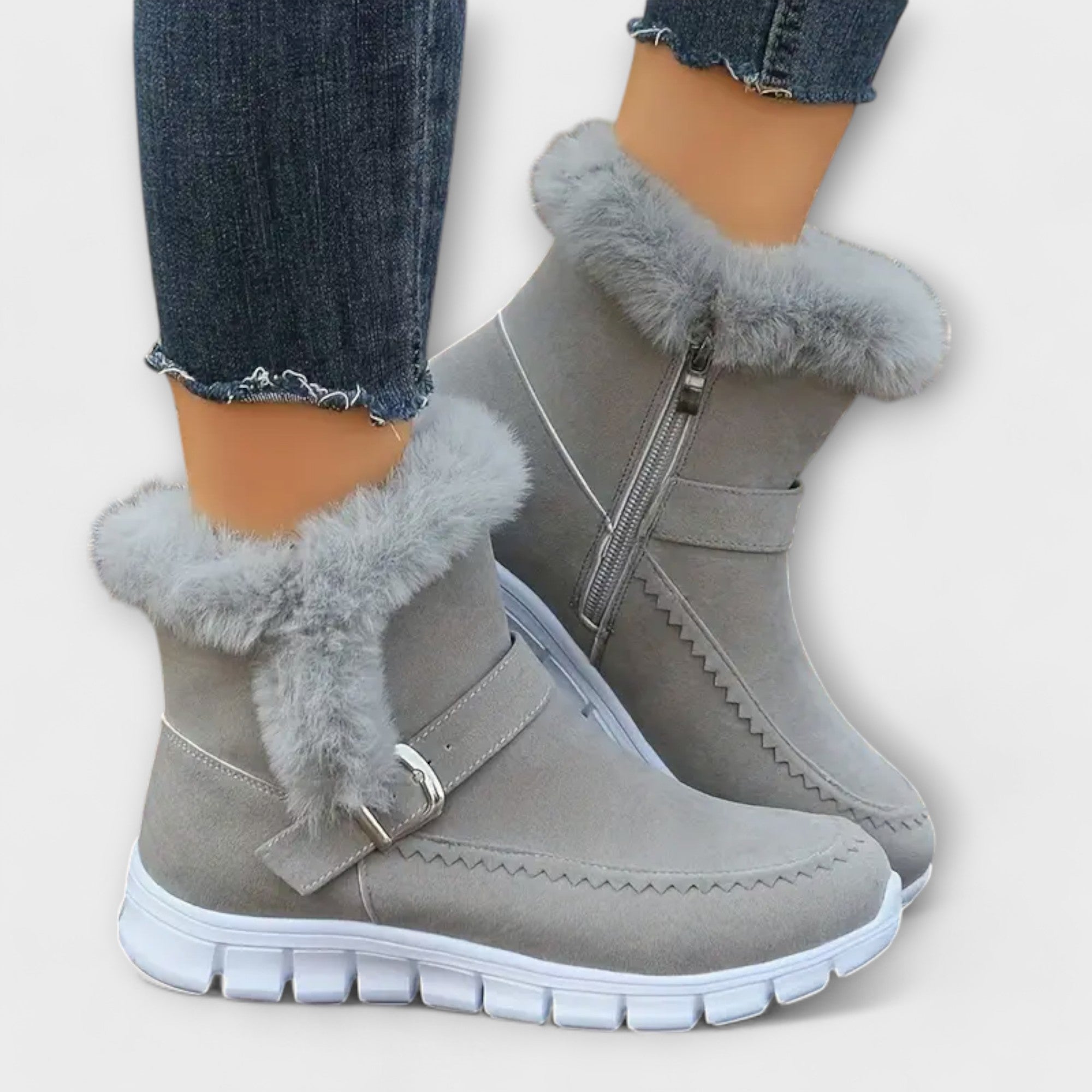 Anny™ | Botas de tobillo cálidas y forradas