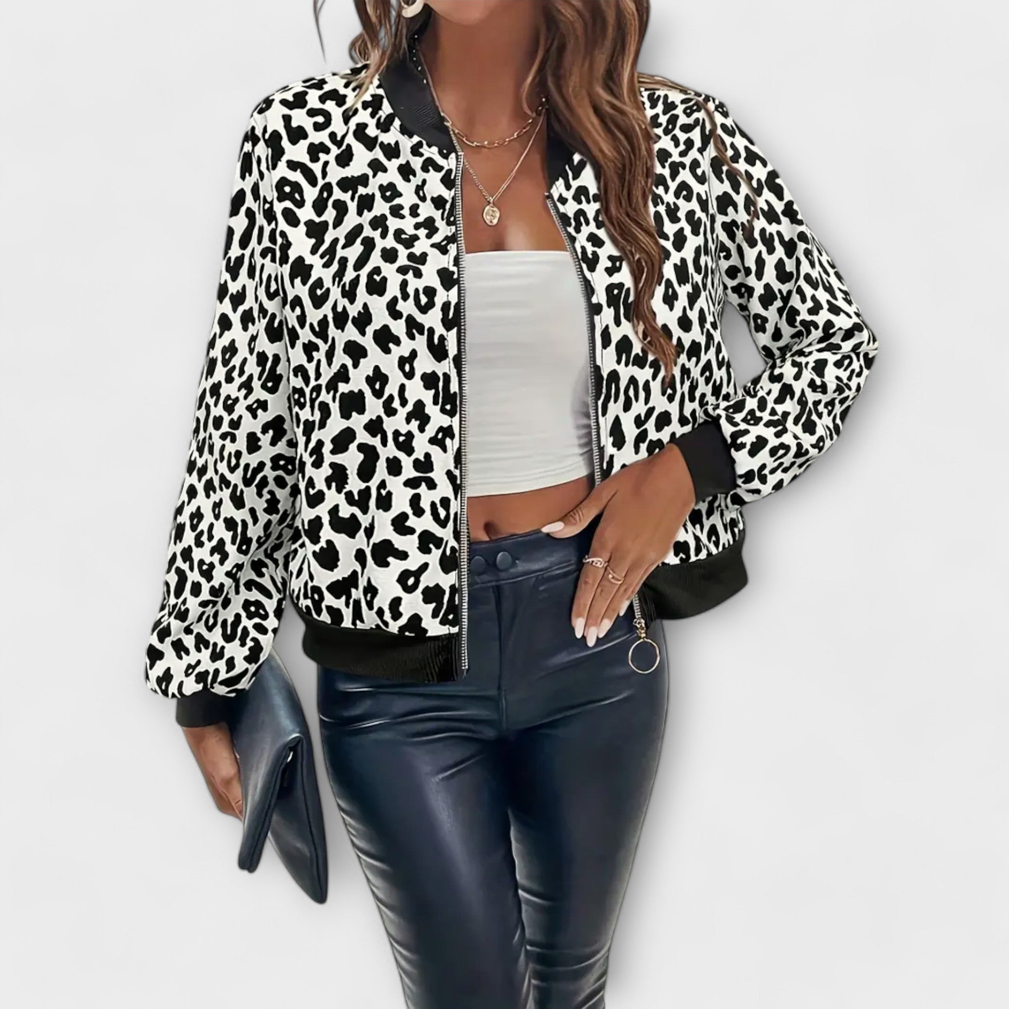 Raquel™ | Abrigo de Leopardo Elegante