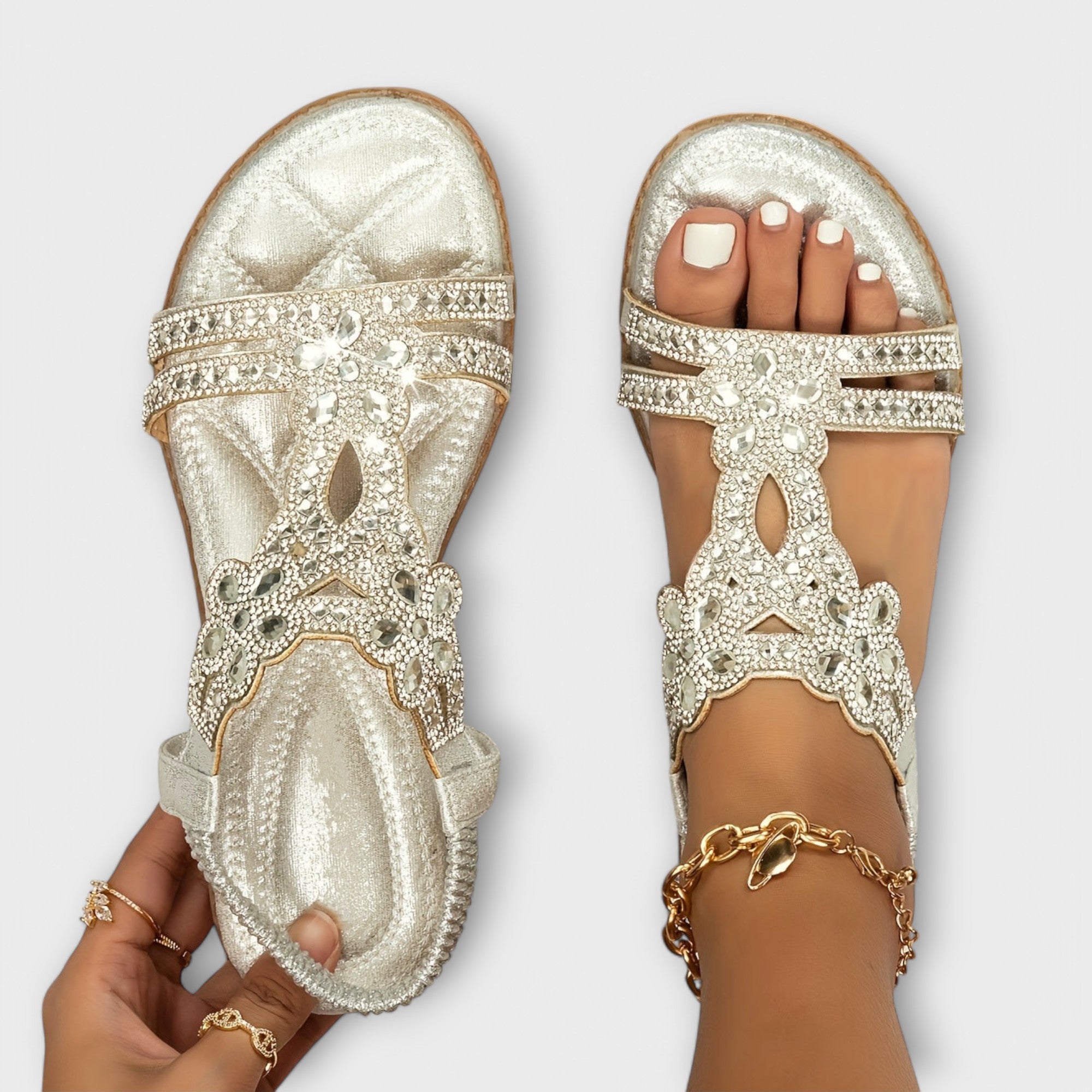 Rosalie™ | Sandalias ortopédicas con estilo boho