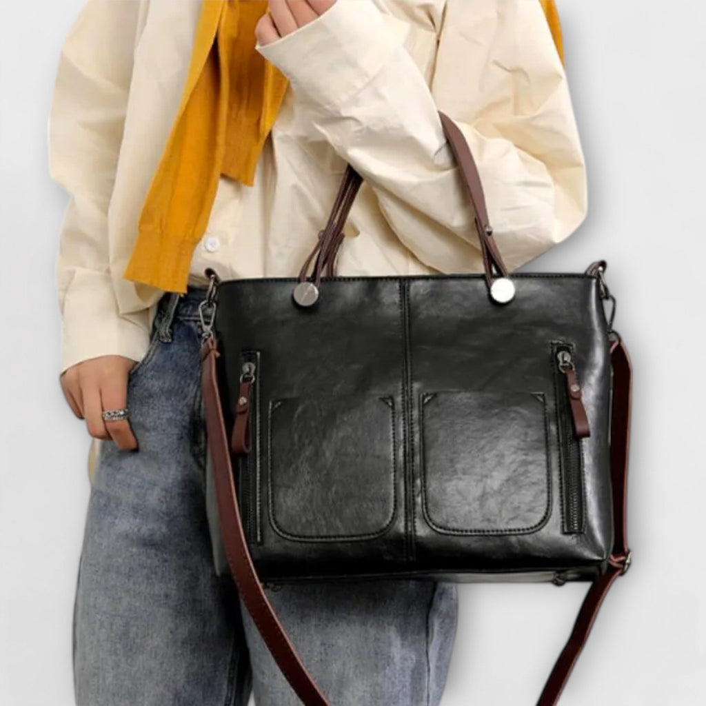 Maria™ | Bolsa de cuero elegante