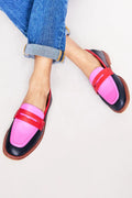 Lunessa™ | Mocasines con acento colorido
