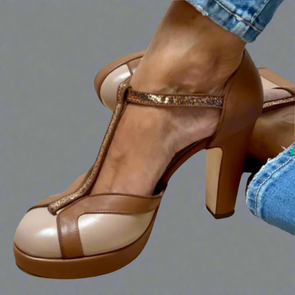 Criselmara™ | Sandalias de tacón elegantes y cómodas