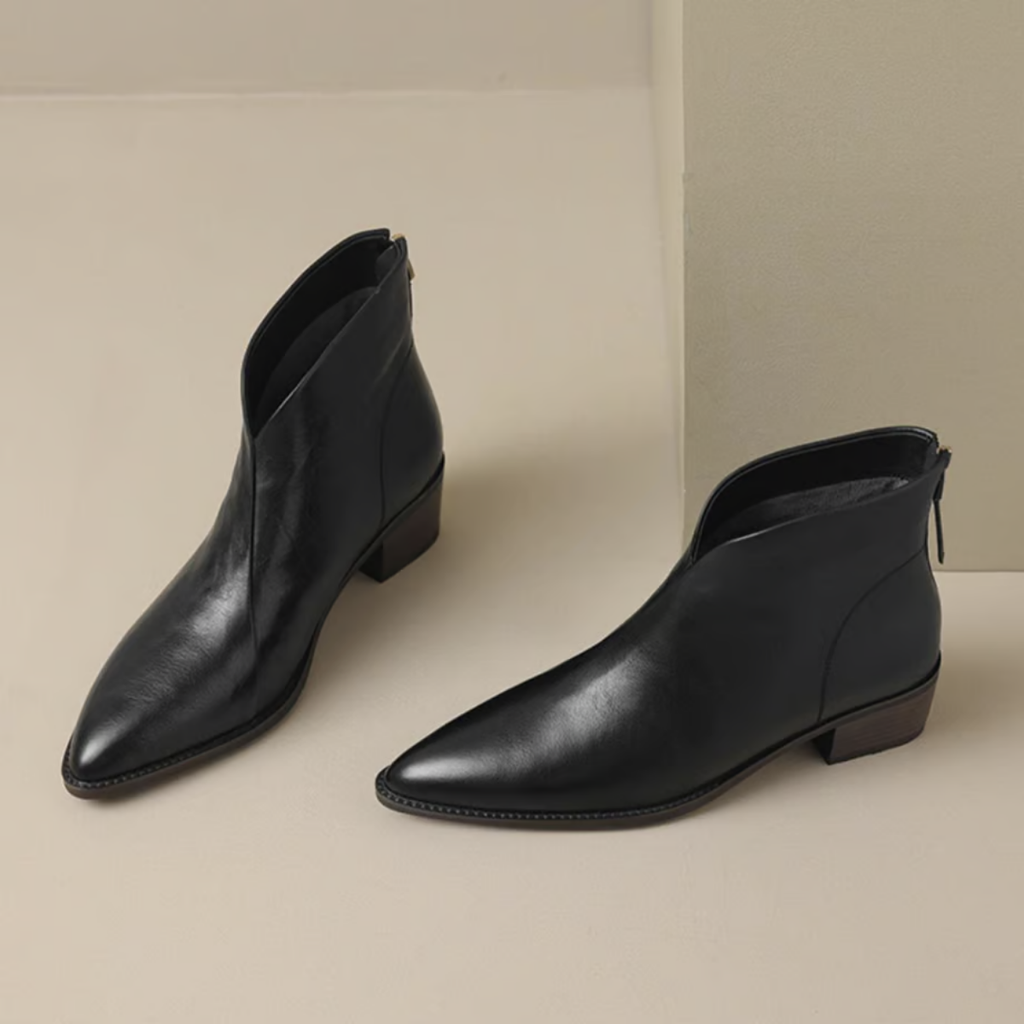 Camille™ | Botines de Lujo con Tacón Bajo