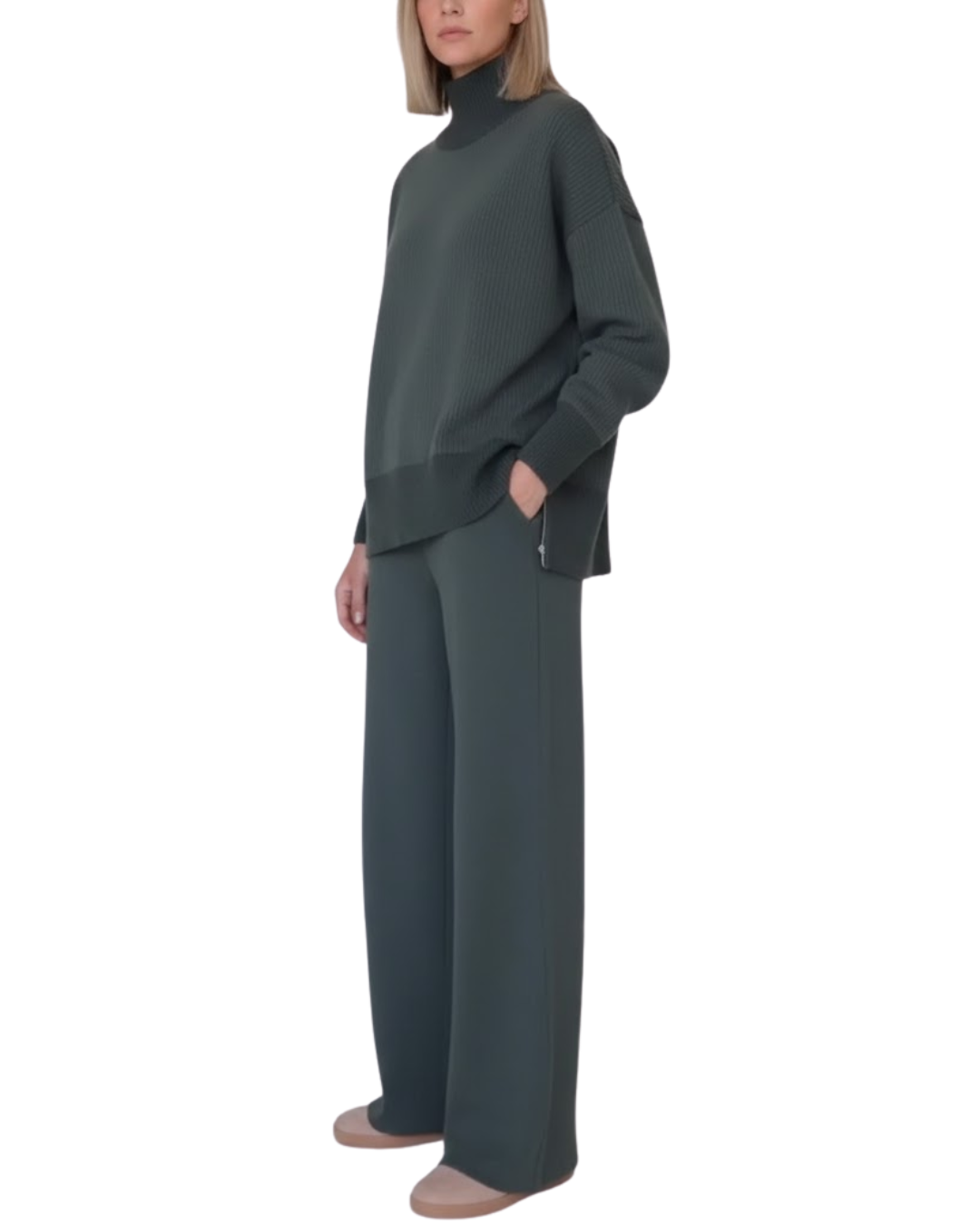 BEATRIZ™ | Conjunto de Punto Elegante Minimalista